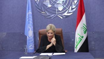 المبعوثة الأممية إلى العراق جينين بلاسخارت
