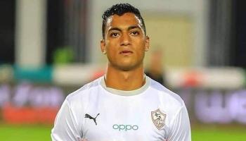 مصطفى محمد مهاجم الزمالك المصري المعار