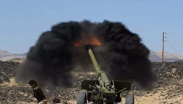 أحد مدافع الجيش اليمني - أرشيفية