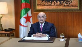 الرئيس الجزائري عبدالمجيد تبون
