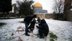 Jérusalem: Une tempête de neige bloque les routes de la ville 