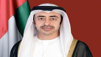 الشيخ عبدالله بن زايد آل نهيان وزير الخارجية والتعاون الدولي