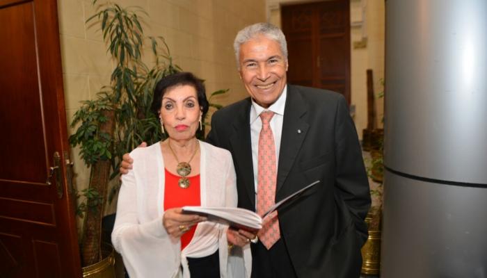 رجاء حسين وطليقها الفنان سيف عبدالرحمن