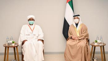 الشيخ منصور بن زايد والفريق أول محمد حمدان دقلو