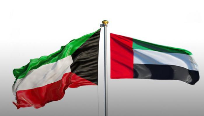 علما دولتي الإمارات والكويت