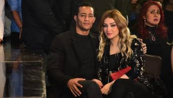 محمد رمضان وزوجته