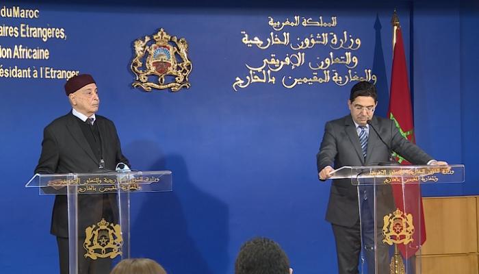 عقيلة صالح وناصر بوريطة