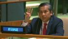 إقالة سفير ميانمار لدى الأمم المتحدة لتنديده بالانقلاب