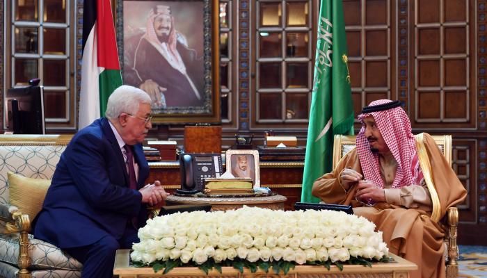 الرئيس الفلسطيني وخادم الحرمين - أرشيفية