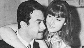 يوسف شعبان مع ليلى طاهر