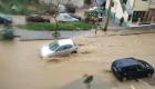 فيديو مروع.. فيضانات وسيول تغرق تطوان المغربية
