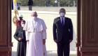 الرئيس العراقي يستقبل بابا الفاتيكان بقصر بغداد