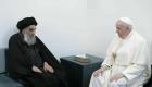 دیدار تاریخی پاپ فرانسیس با سیستانی ... تاکید بر اهمیت «گفت‎گو» برای کاهش تنش‌ها در منطقه 