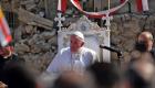 بالصور.. البابا فرنسيس يدعو المسيحيين للعودة إلى الموصل