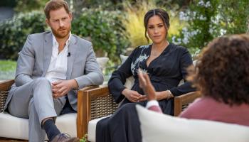 Les membres de la famille royale britannique affichent leur unité avant l’interview choquante