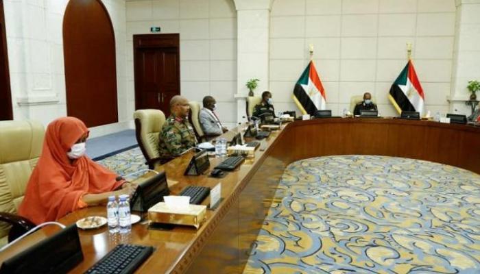 اجتماع سابق لمجلس السيادة السوداني