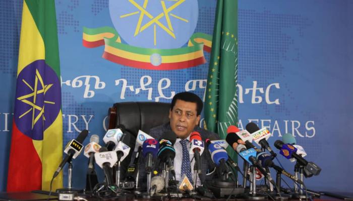  المتحدث الرسمي باسم الخارجية الإثيوبية دينا مفتي