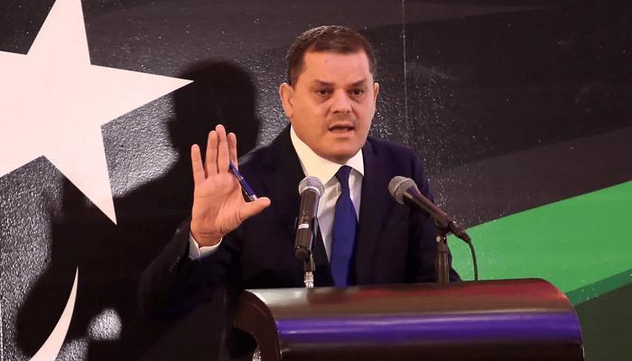 الدبيبة مخاطبا البرلمان الليبي - أرشيفية