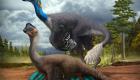العثور على أول ديناصور وأبنائه متحجرين في عش البيض