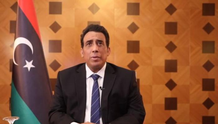 رئيس المجلس الرئاسي المنفي في أول خطاب بعد منح الثقة لحكومة الدبيبة