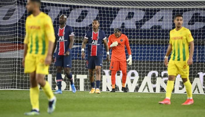 Le Paris Saint-Germain s'est incliné face à FC Nantes