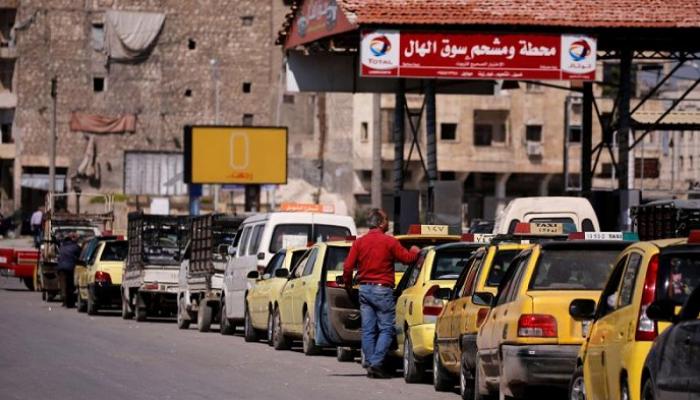 محطة وقود في حلب- رويترز
