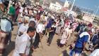 حكومة اليمن تنفي مغادرة القصر الرئاسي عقب مظاهرة غاضبة 