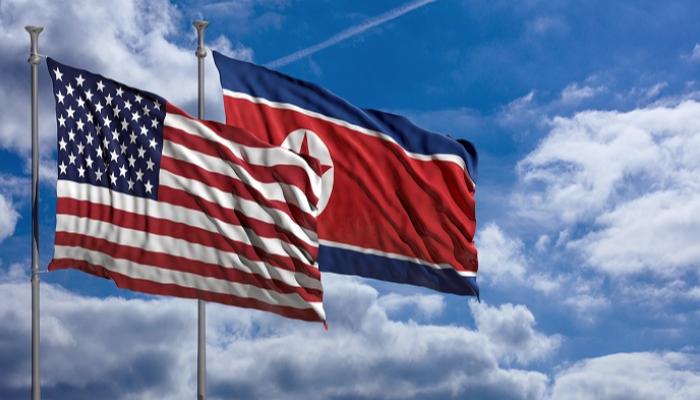 علما كوريا الشمالية والولايات المتحدة - أرشيفية