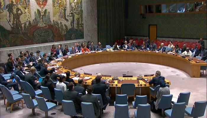 جلسة سابقة لمجلس الأمن الدولي