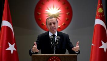 الرئيس التركي رجب طيب أردوغان