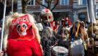 En image : Des centaines de personnes défilent Bruxelles pour le « Carnaval sauvage »