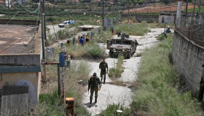 قوات إسرائيلية على الحدود مع لبنان