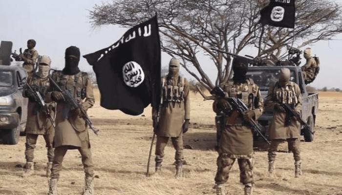 عناصر من تنظيم داعش الإرهابي في غرب أفريقيا