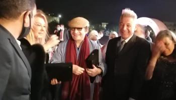 محيي إسماعيل بالجلباب في الأقصر السينمائي