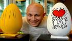  بالصور.. متجر إيطالي يحوّل بيض الفصح للوحات فنية