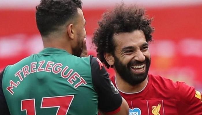 محمد صلاح نجم ليفربول ومحمود تريزيجيه نجم أستون فيلا
