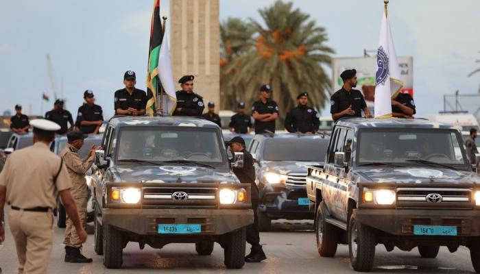 عناصر من الشرطة الليبية