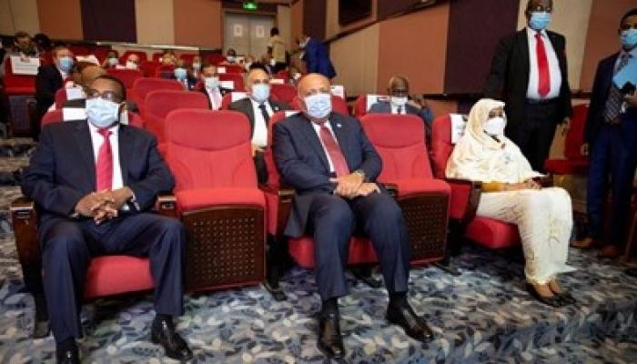 وفدا مصر والسودان في مفاوضات كينشاسا