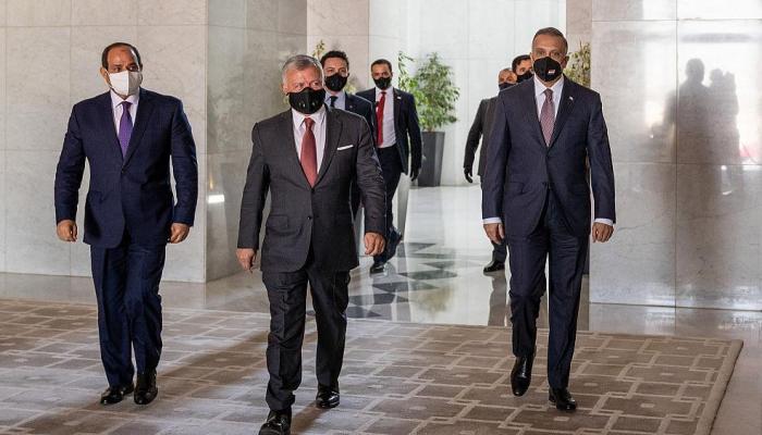 القمة الثلاثية السابقة في عمان