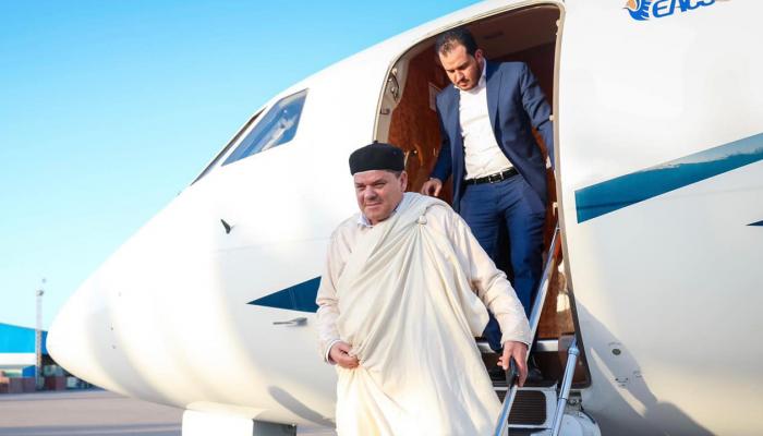رئيس حكومة الوحدة الوطنية خلال عودته من الجولة الخليجية