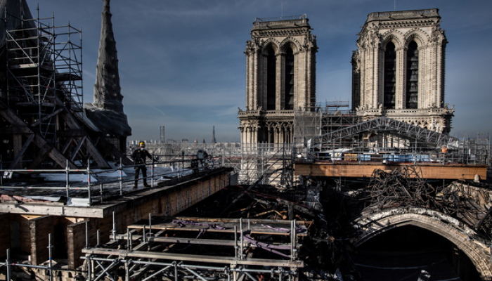 Incendie de Notre-Dame de Paris, Emmanuel Macron visite le chantier jeudi, deux ans après l'incendie