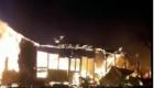 ایران| آتش‌سوزی و انفجار چند تانکر سوخت در میانکاله