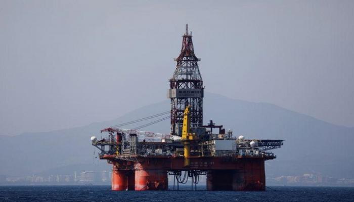 منصة النفط هاي يانغ شي يو في البحر قبالة مقاطعة هاينان الصينية
