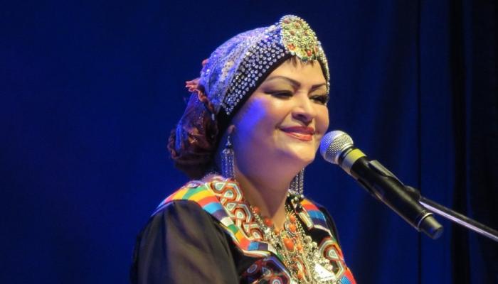 La chanteuse Naïma Ababsa