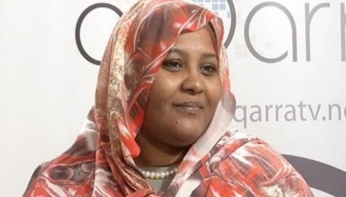 مريم المهدي وزيرة خارجية السودان