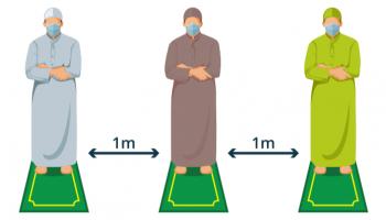 نصائح للوقاية من كورونا أثناء صلاة التراويح ‎