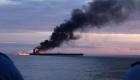 یک نفتکش در سواحل سوریه دچار حریق شد