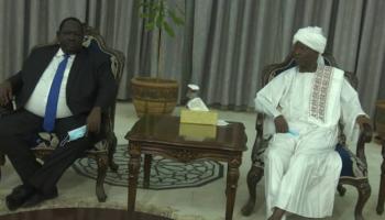 المستشار توت قلواك والفريق أول ركن شمس الدين كباشي