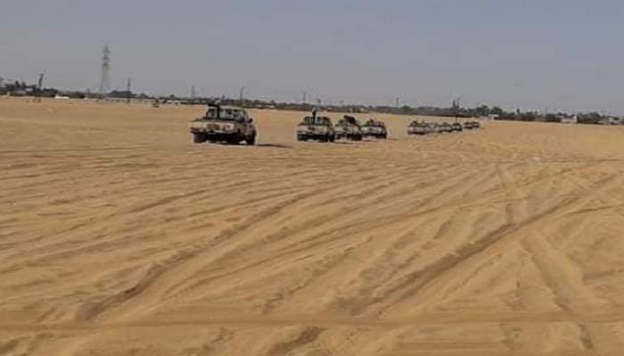عناصر من الجيش الليبي على الحدود مع تشاد-أرشيفية