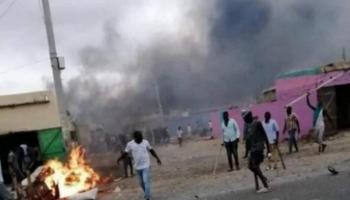 جانب من أحداث عنف سابقة في دارفور